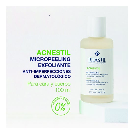 Rilastil Acnestil Micropeeling Exfoliante Cara y Cuerpo 100ml