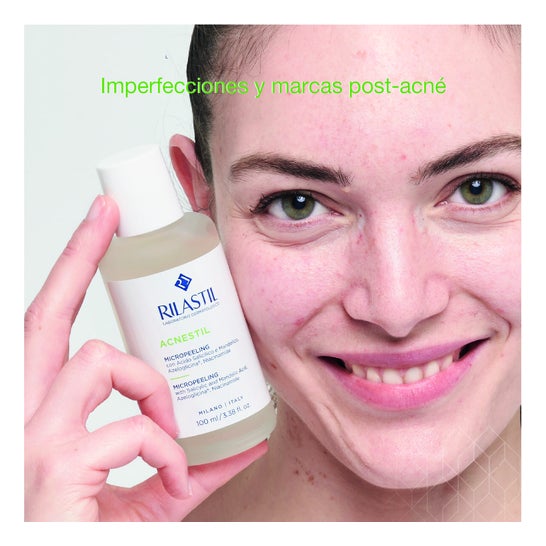 Rilastil Acnestil Micropeeling Exfoliante Cara y Cuerpo 100ml