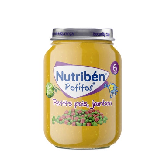 Crema da pranzo al prosciutto e piselli alla crema Nutribén™ 200g