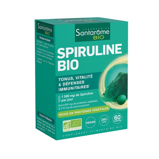 Santarome Spiruline Bio 60caps