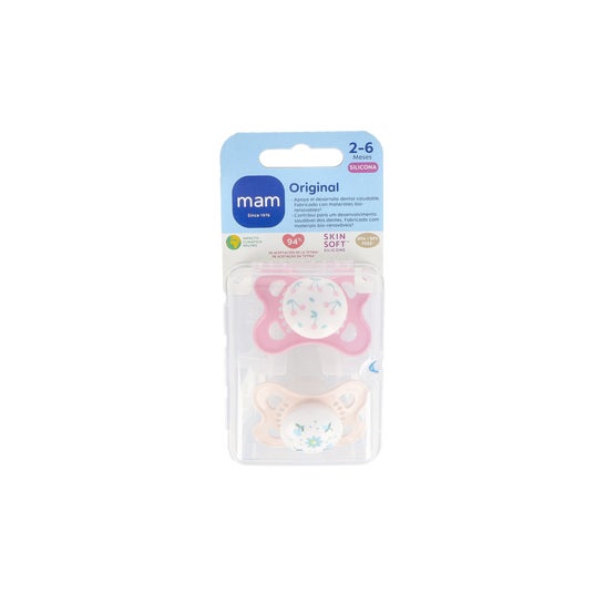 Mam Baby Soother Original Silicone 0-6 M 2uts