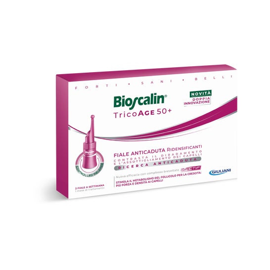 Bioscalin TricoAge50+ Redensificantes 8 Ampollas
