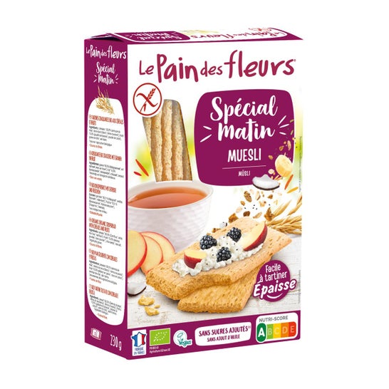 Pain de Fleurs Special Matin Tostada Muesli 230g