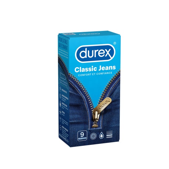 Preservativo Durex Classic Jeans Caja de 9