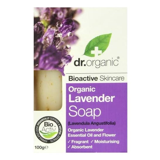Dr. Organic Lavander Soap 100g