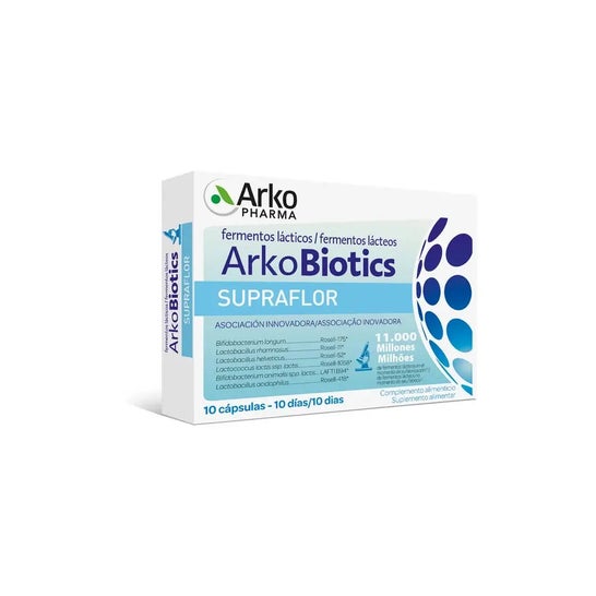 Arkopharma Arkobiotics Supraflor Adultos 10caps Arkopharma Arkobiotics Supraflor Adultos 10caps