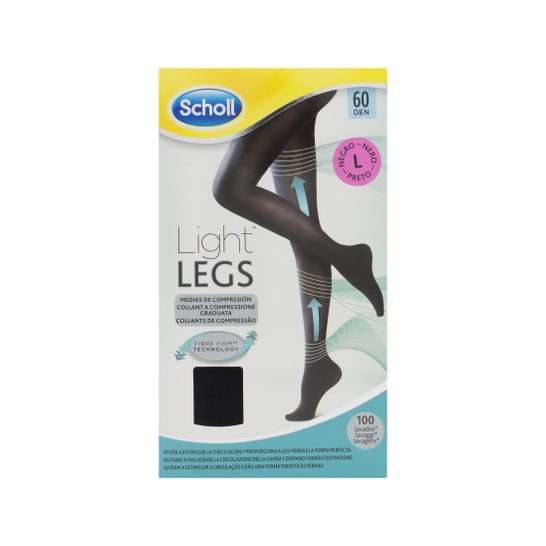 Scholl stockings 60DEN black Size L 1 pc