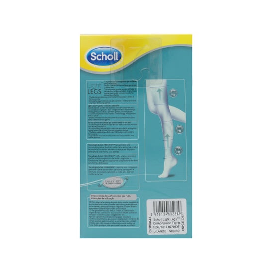 Scholl Collant 60 Den color nero taglia L 1pz