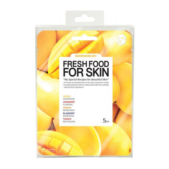 Farm Skin Pack Frische Lebensmittel für Hautmasken