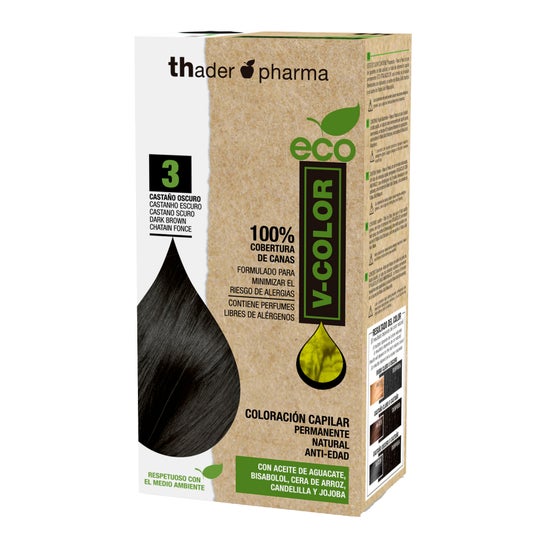 Thader Pharma Kit Tinte Eco Nº3 Castaño Oscuro