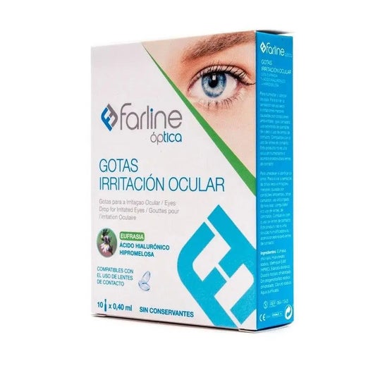 Farline Gotas Irritación Ocular 10uds Farline Gotas Irritación Ocular 10uds