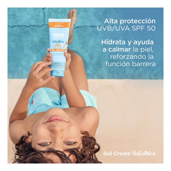 ISDIN Fotoprotector Pediatrics Gel Crema Wet Skin SPF50 250 ml