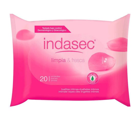 Indasec® Intimpflegetücher 20 Stück