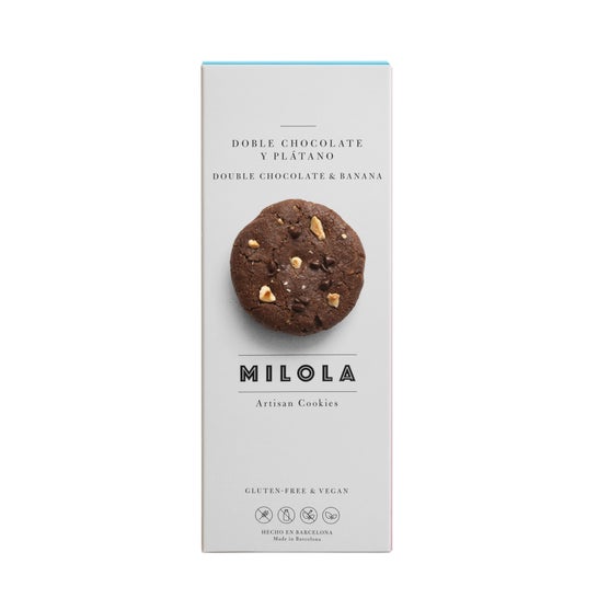 Milola Galletas Doble Chocolate Platano 140g