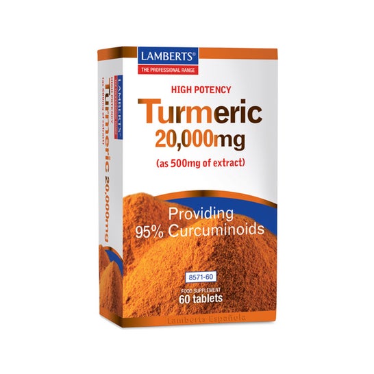 Lamberts Cúrcuma 20.000 mg 60 1Tabs