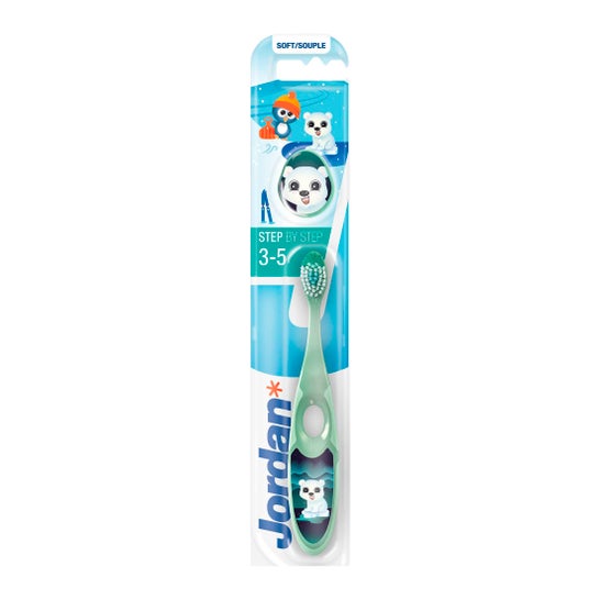 Jordanië Stap voor stap kinderen tandenborstel 3-5 jaar 1ud