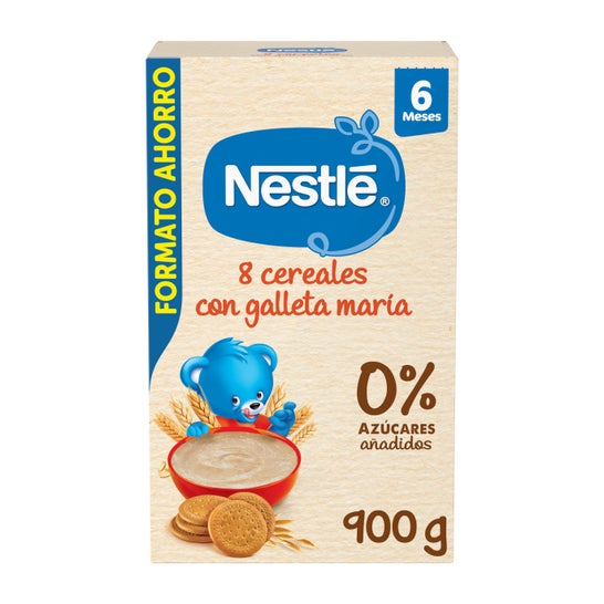 Nestlé papilla 8 cereales galleta maría 800g