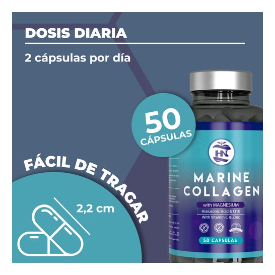 Hn Marine Collagen + Hialuronic Acid & Q10 50 caps
