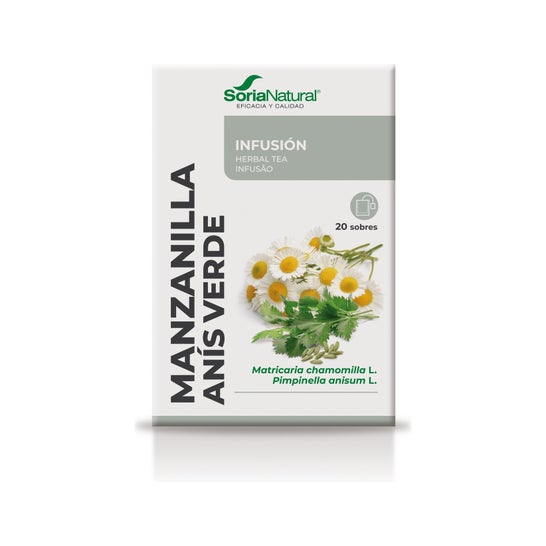 Soria Natural Manzanilla Anís Infusión 20 filtros