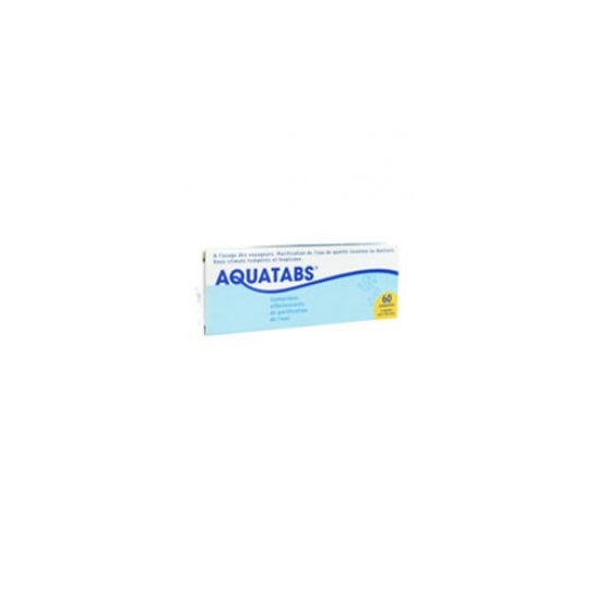 Sovedis Aquatabs Purificación de Agua 60 Tabletas
