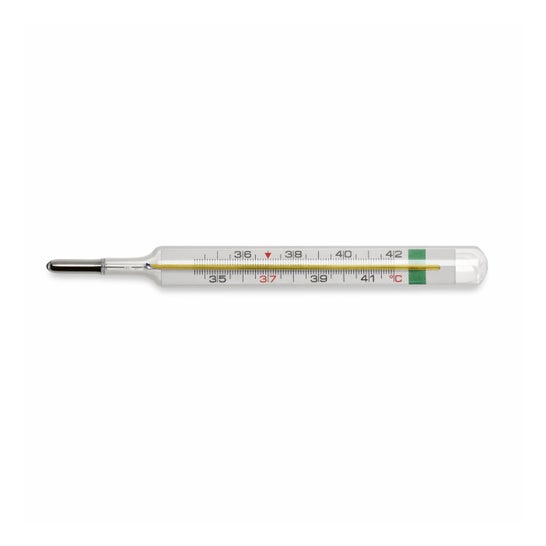 Termometro in vetro classico per febbre senza mercurio adulti e