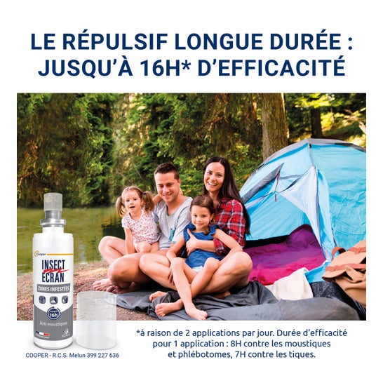 Insect Écran Zonas infestadas Spray 50ml