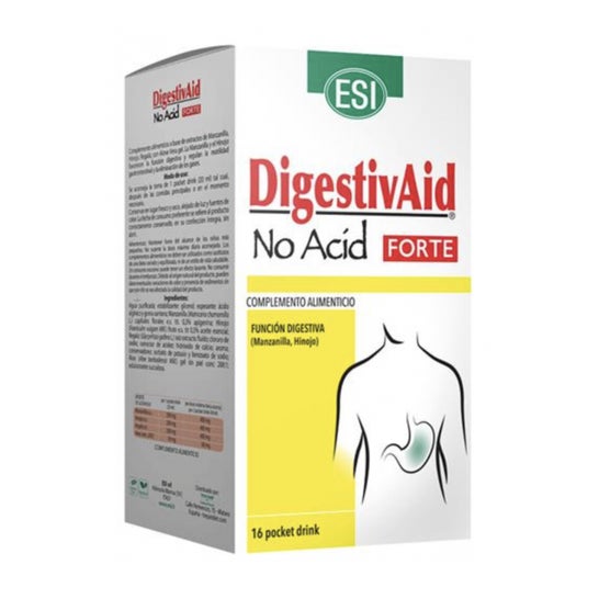 Esi Digestivaid No Acid Forte Pocket Drink 16 Sobres