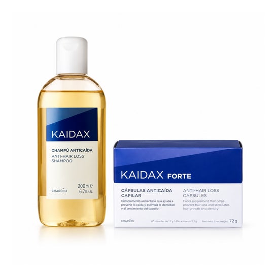 Kaidax Pack Champú 500 ml + Cápsulas