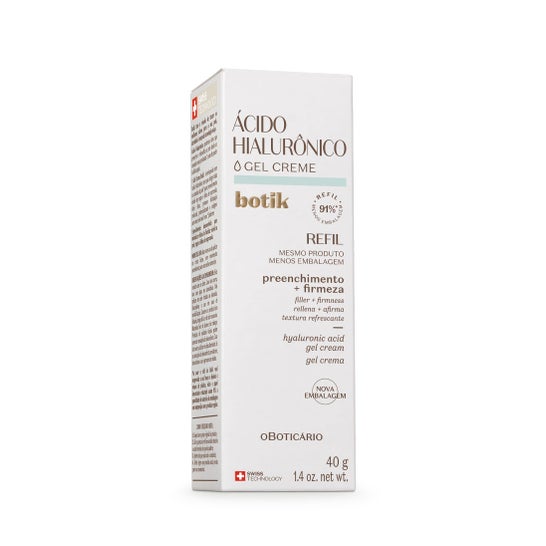 O Boticário Botik Gel Creme Facial Ácido Hialurónico Recarga 40g