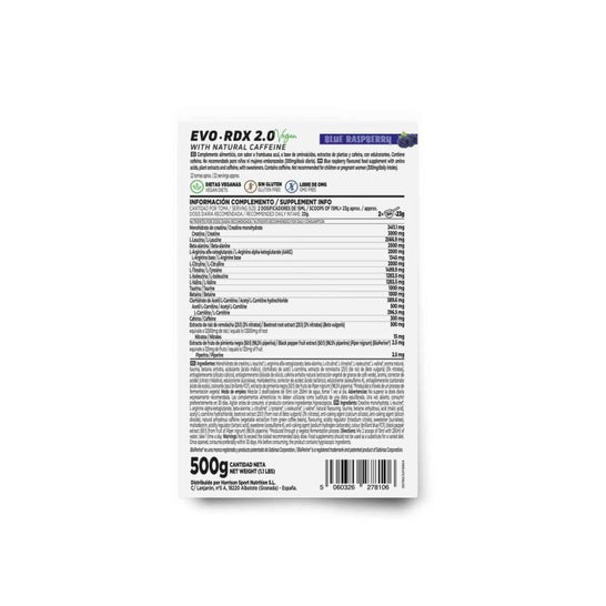 HSN Evordx 2.0 Frambuesa Azul 500g