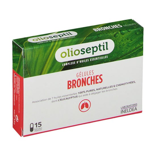 Olioseptil Bronches 15 Capsules