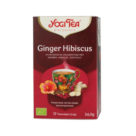 Yogi Tea Gingembre Hibisc Sach17