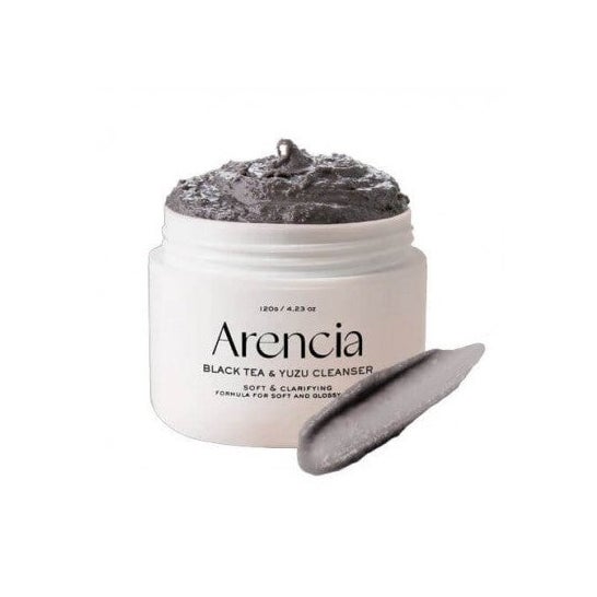 Arencia Black Tea & Yuzu Rice Mochi Cleanser 120 g