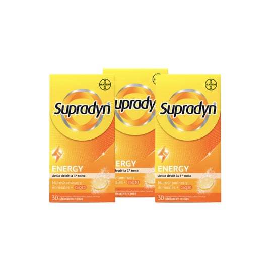 Supradyn Energy 3x30 comprimidos efervescentes