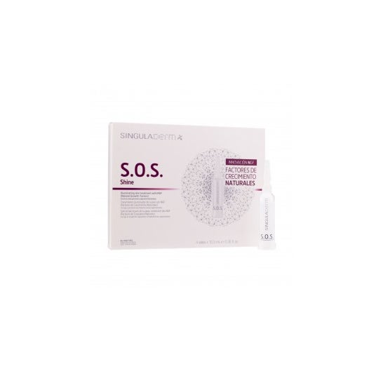 Singuladerm SOS Shine 4 hætteglas x 10,5 ml