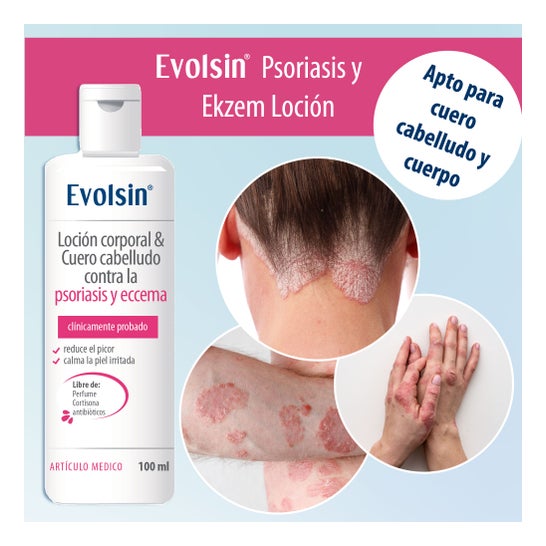 Evolsin Loción contra Psoriasis y Eccema 100ml