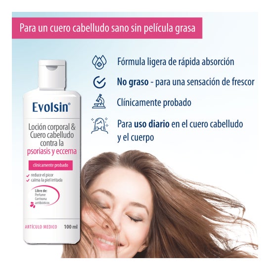 Evolsin Loción contra Psoriasis y Eccema 100ml