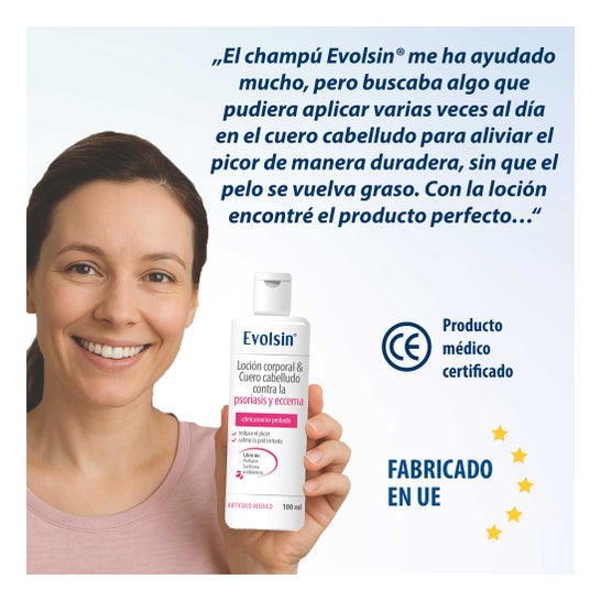 Evolsin Loción contra Psoriasis y Eccema 100ml