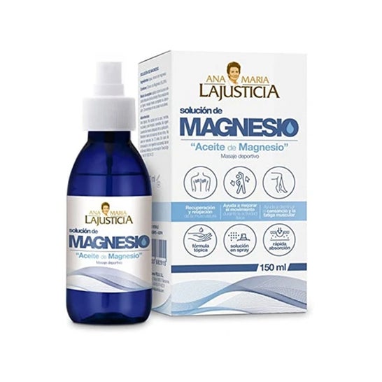 LaJusticia Aceite de Magnesio Masaje 150ml