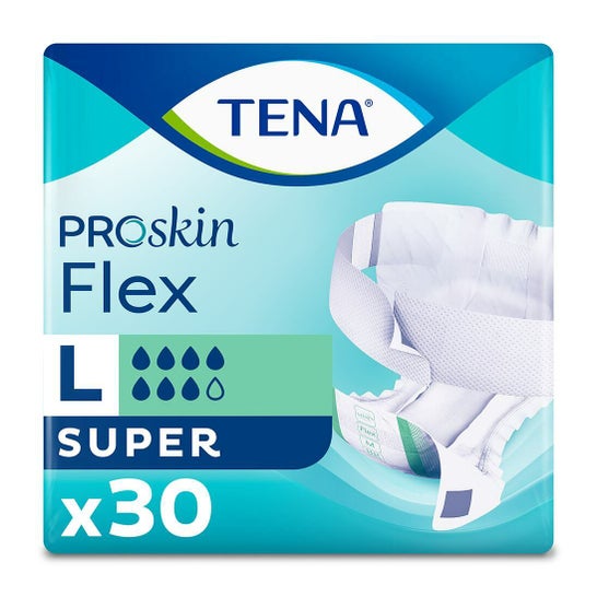Tena ProSkin Flex Pañales Incontinencia Super L 30uds