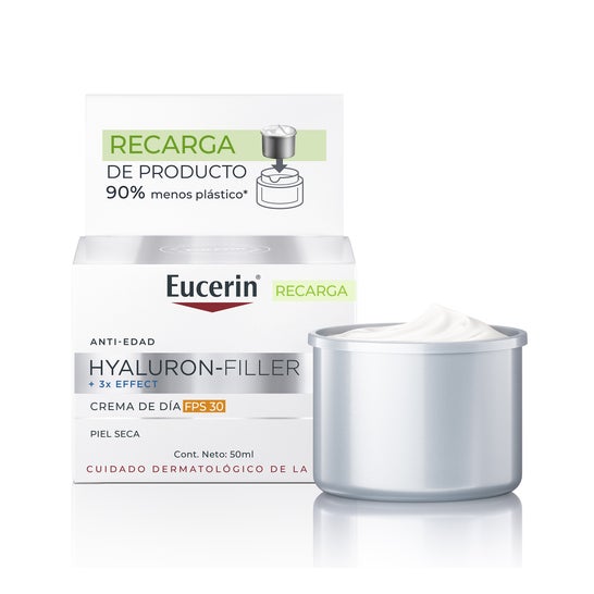 Eucerin Hyaluron Filler Crema Día SPF30 Recarga 50ml