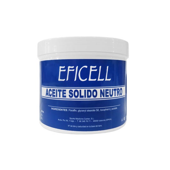 Eficell Aceite Sólido Neutro 500ml
