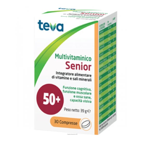Teva Teva Multivitamin Senior 30 Tablets