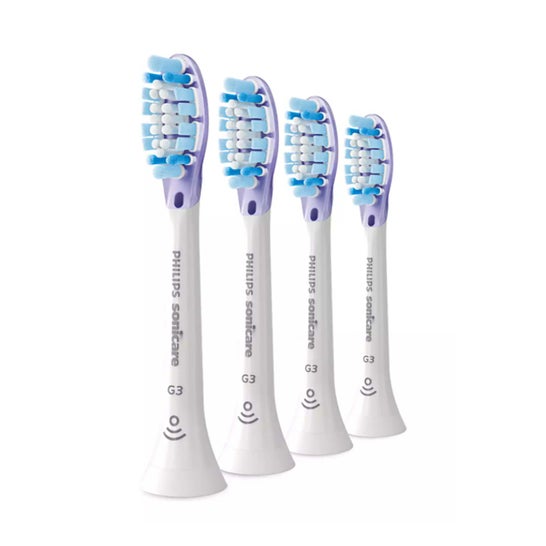 Sonicare G3 Premium Gum Care Cabezal Cepillo Dental Blanco 4uds