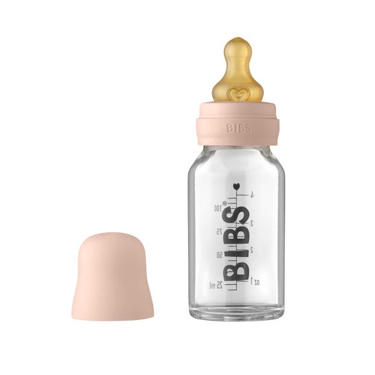 Bibs Baby Glass Bottle Blush 110ml 1 Unità