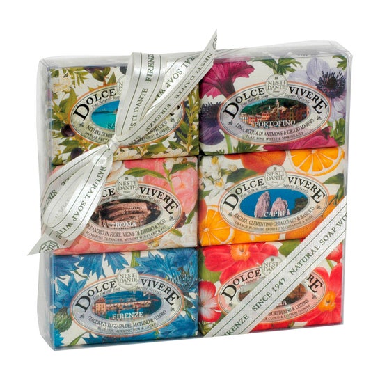 Nesti Dante Dolce Vivere Soap Set 6x150g