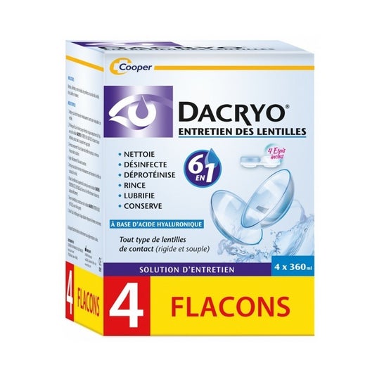 Dacryo Lens Care 4X360ml