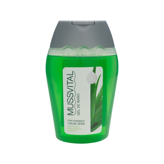 Mussvital gel de baño vitamina E y aloe vera 200 ml