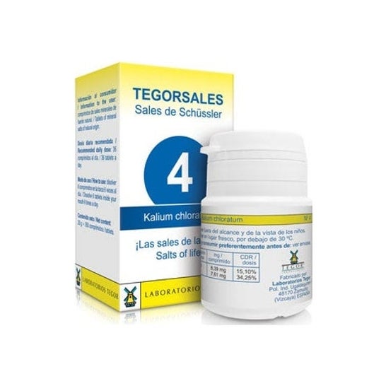 Tegor Tegor Sal 4 Kalium Chloratum 350comps