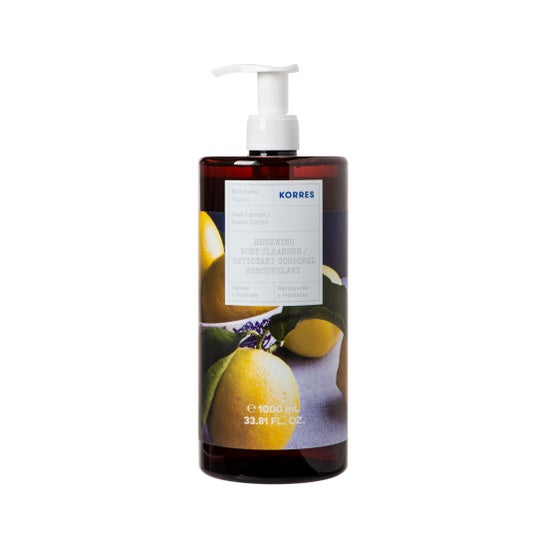 Korres Albahaca y Limón Gel de Ducha pH Neutro Familiar 1L